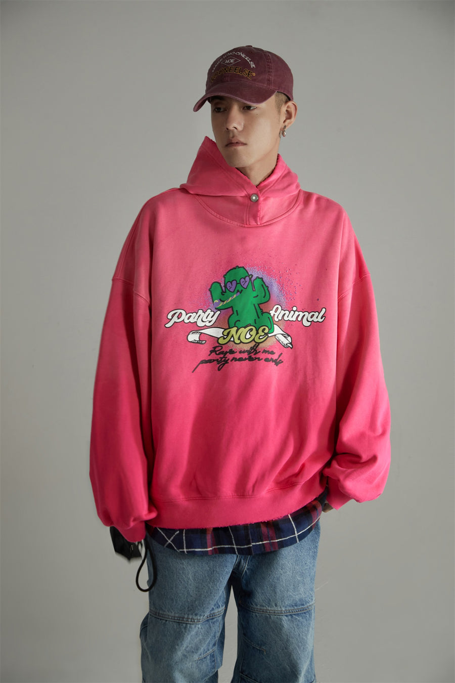 CHUU Neo Cotton Oversized Hoodie