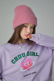 Chuu Girl Lovely Heart Sweatshirt