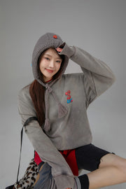 We Have Met Before Chuu Loose Fit Sweatshirt