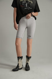 Line Point Biker Shorts