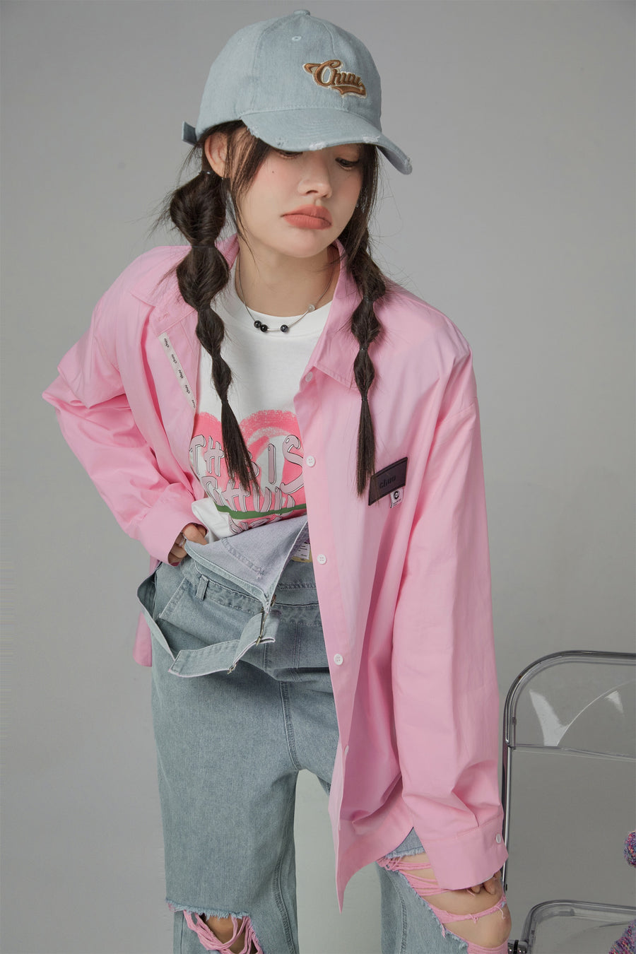 CHUU Candy Loose Fit Shirt