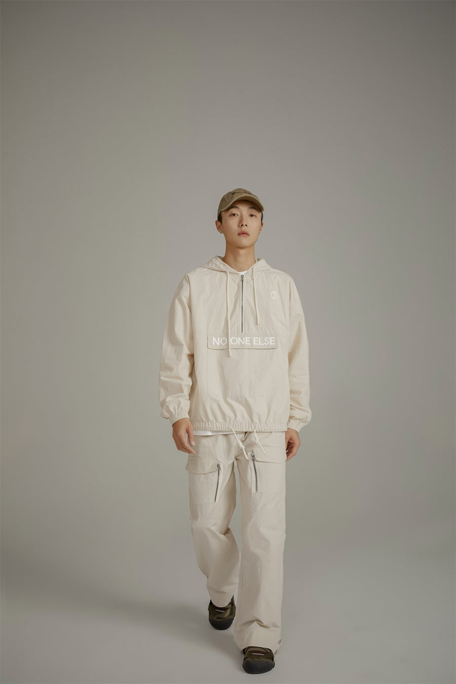 CHUU Loose Fit Hooded Anorak Jacket