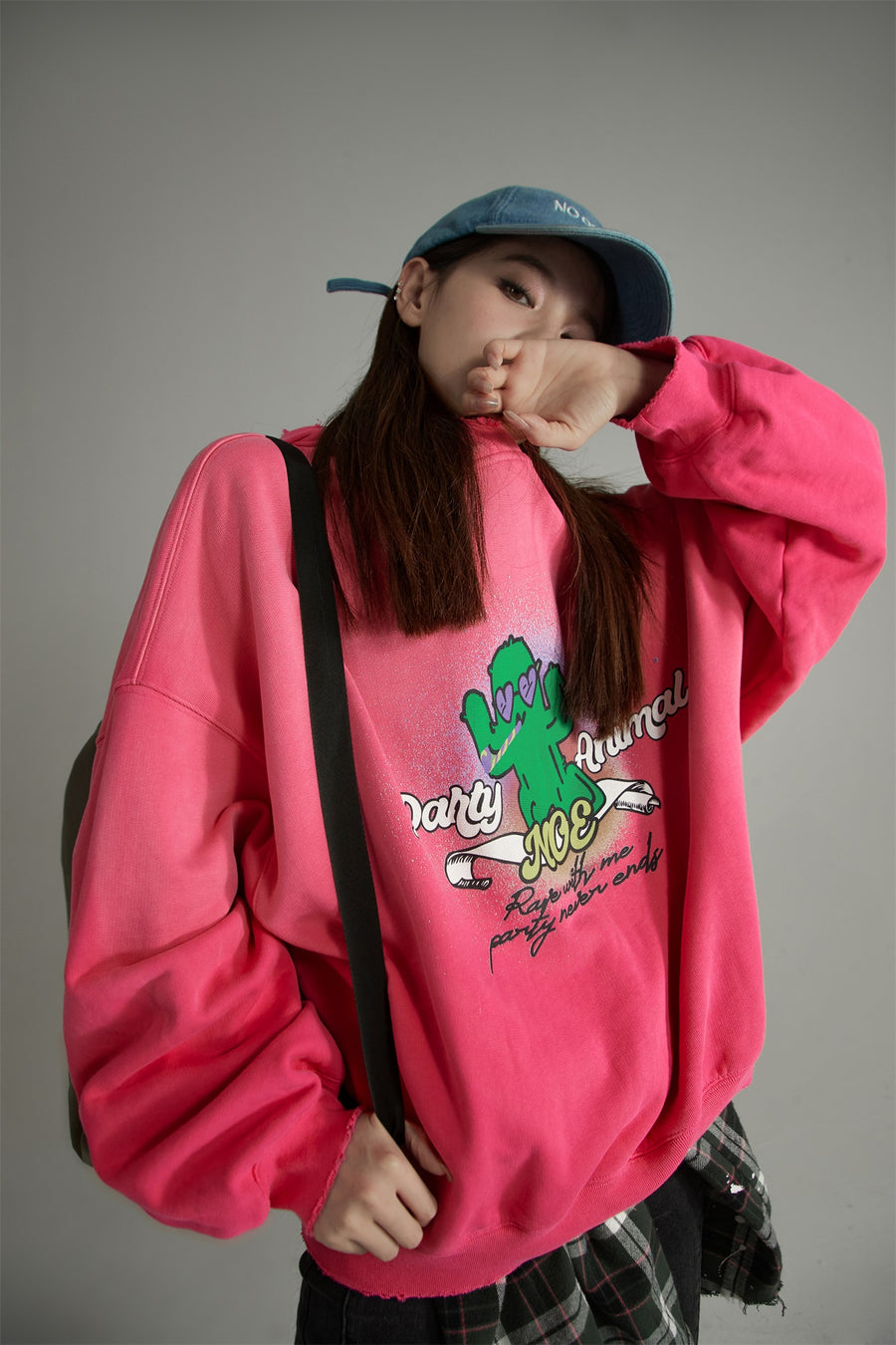 CHUU Neo Cotton Oversized Hoodie