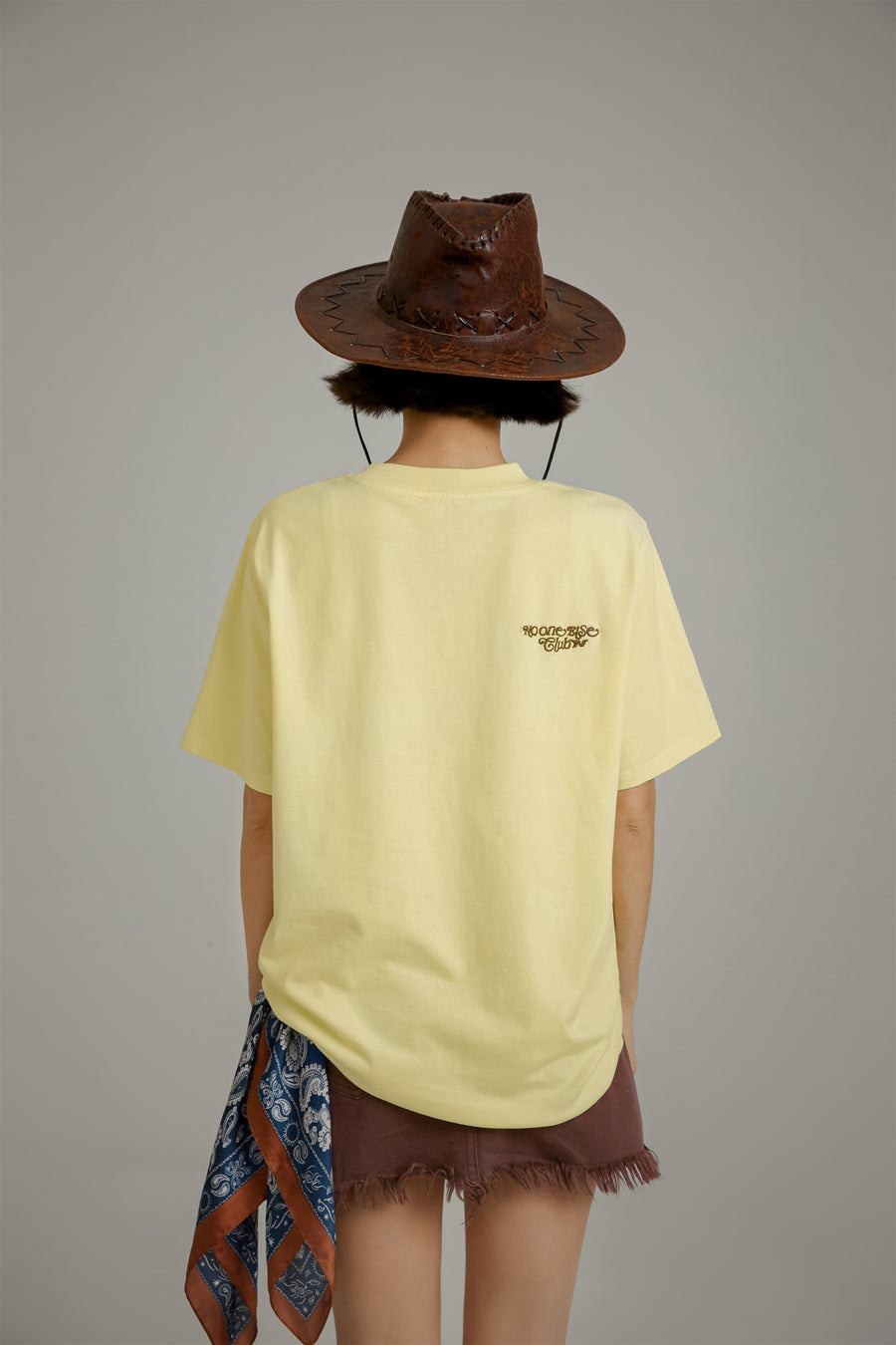 CHUU Noe Club Colored Loose Fit T-Shirt