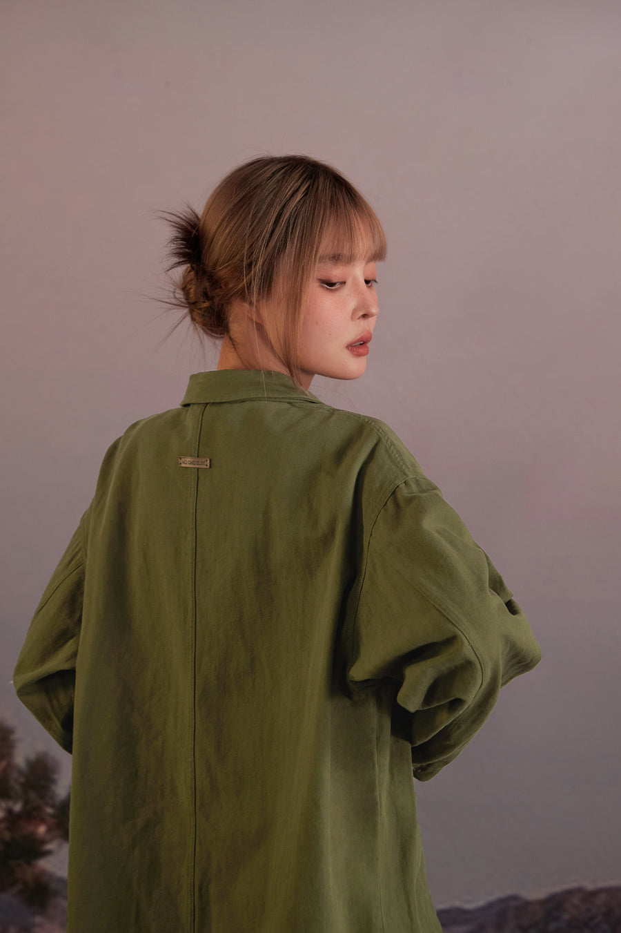 CHUU Vintage Oversized Shacket