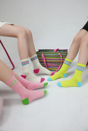 Lovely Candy Color Ankle Socks