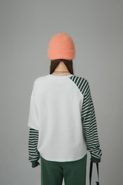 Cool Girl Stripe Colored T-Shirt