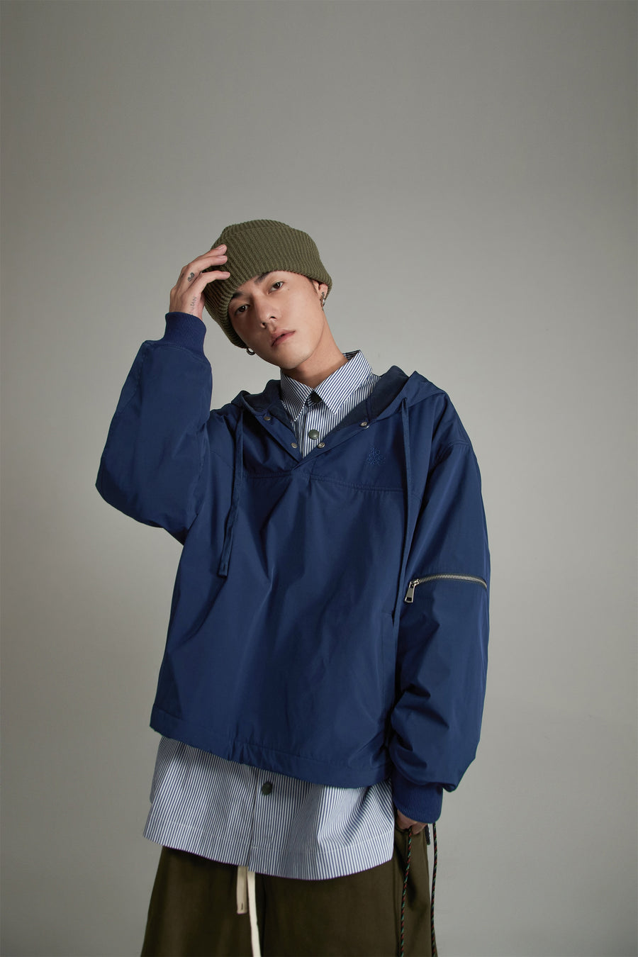 CHUU String Hooded Jacket