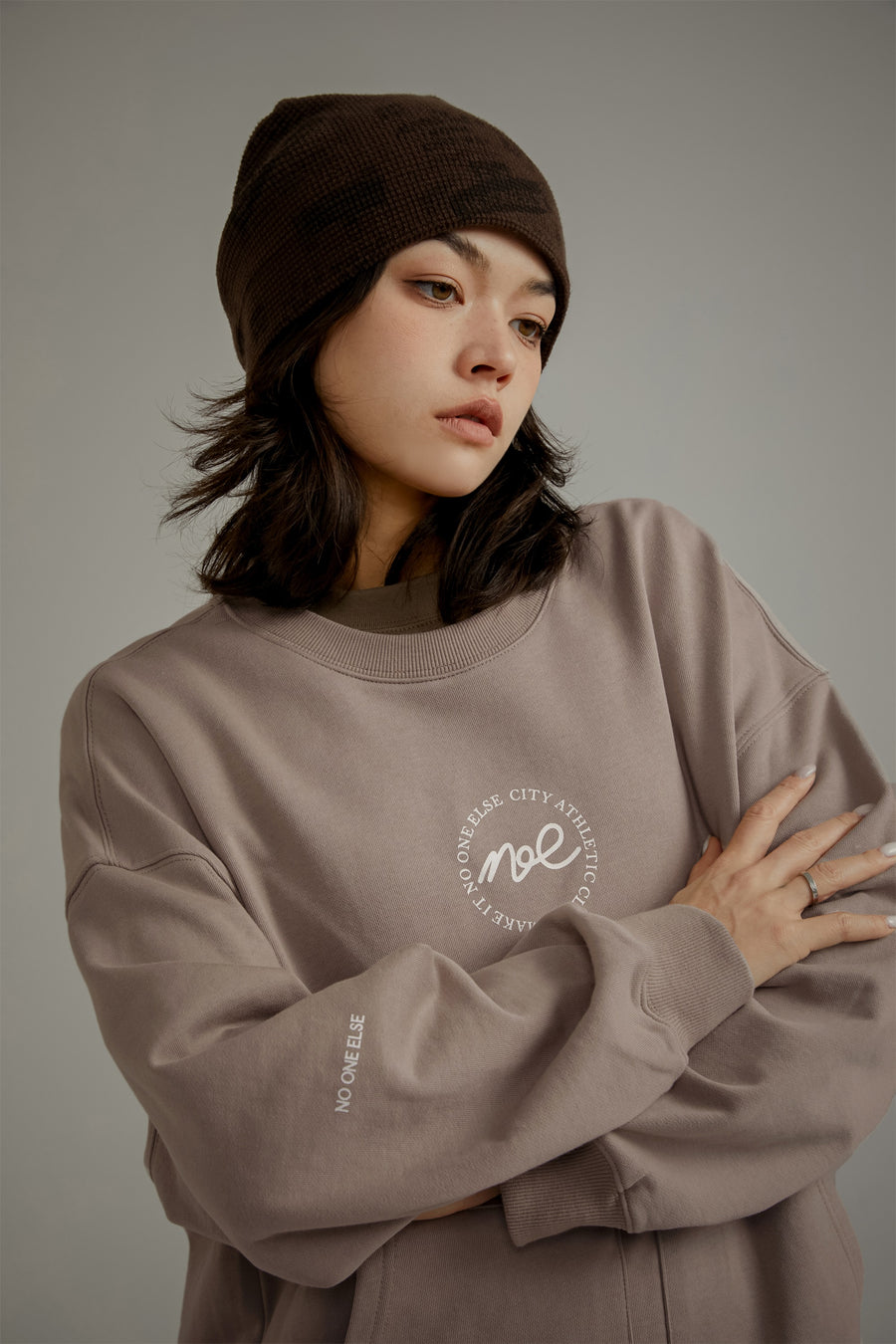 CHUU Athletic Club Pocket Loose Fit Sweatshirt