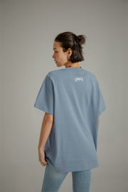 Front Pocket Oversized T-Shirt