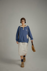 Noe Button Sweatshirt