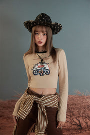 Lady Rider Crop Top