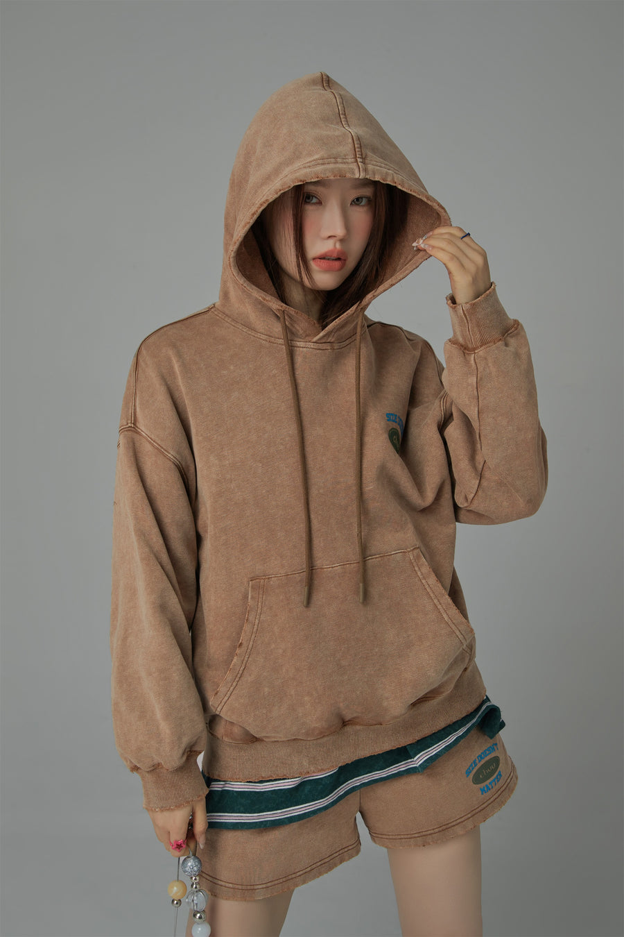 CHUU Size Doesnt Matter Cotton Overfit Hoodie