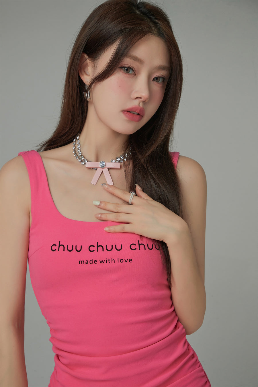 CHUU Confidence Slimfit Sleeveless Dress