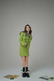 Sweet Chuu Girl Tweed Jacket