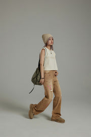 Noe Logo Crop Sleevless Top