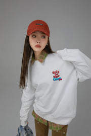 We Have Met Before Chuu Loose Fit Sweatshirt