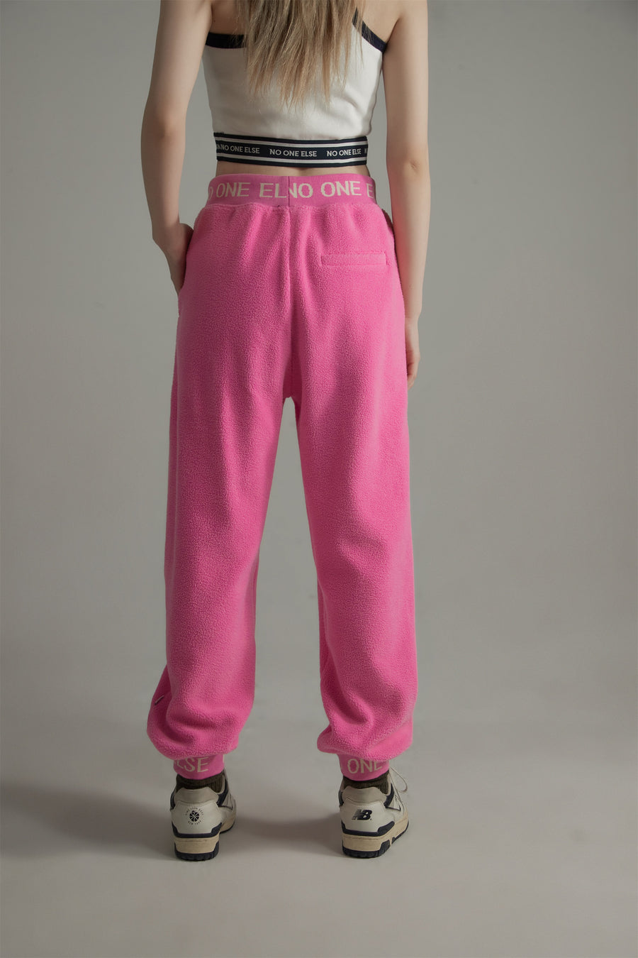 CHUU Waistband Wide Jogger Pants