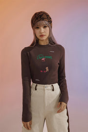 Christmas Cropped T-Shirt