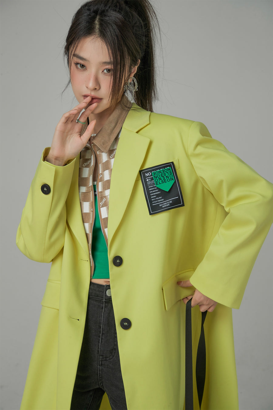 CHUU You Get To Choose Trench Coat