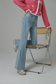 Just A Lullaby Fashion High-Waist Bootcut Jeans