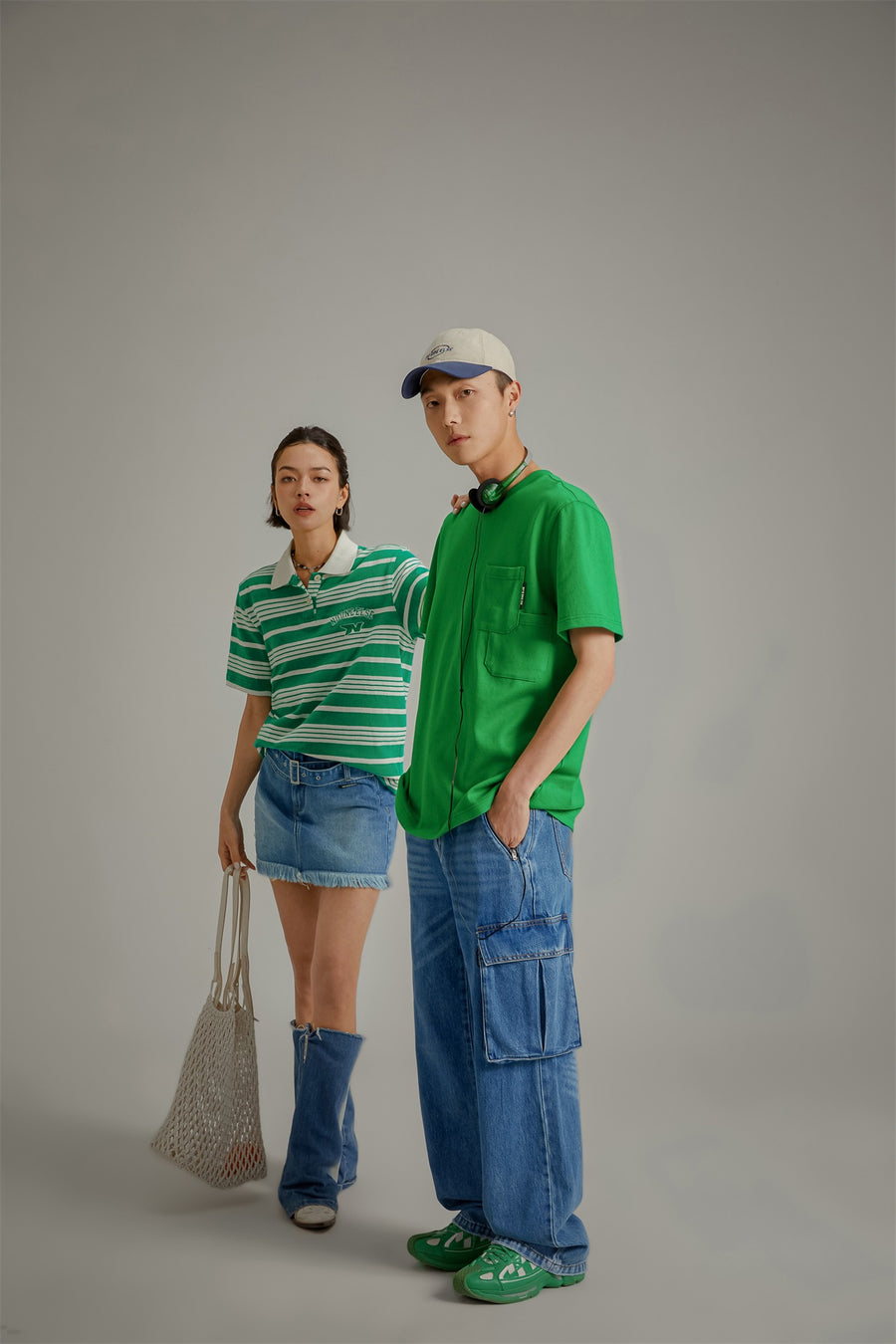 CHUU Front Pocket Oversized T-Shirt