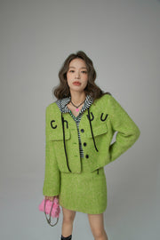 Sweet Chuu Girl Tweed Jacket