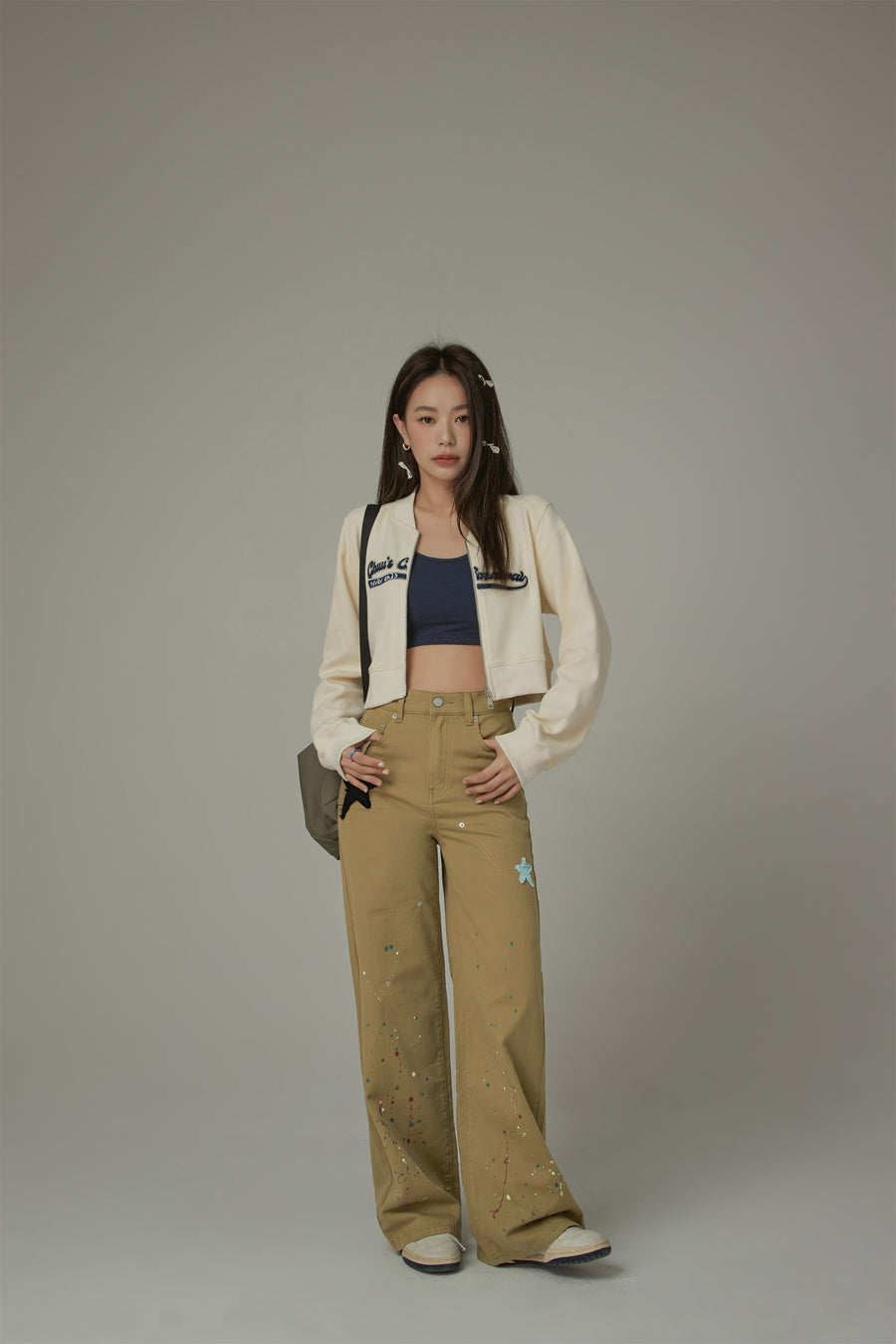 CHUU Backline Crisscross Bra Top