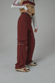 A Moment Cargo Cotton Pants