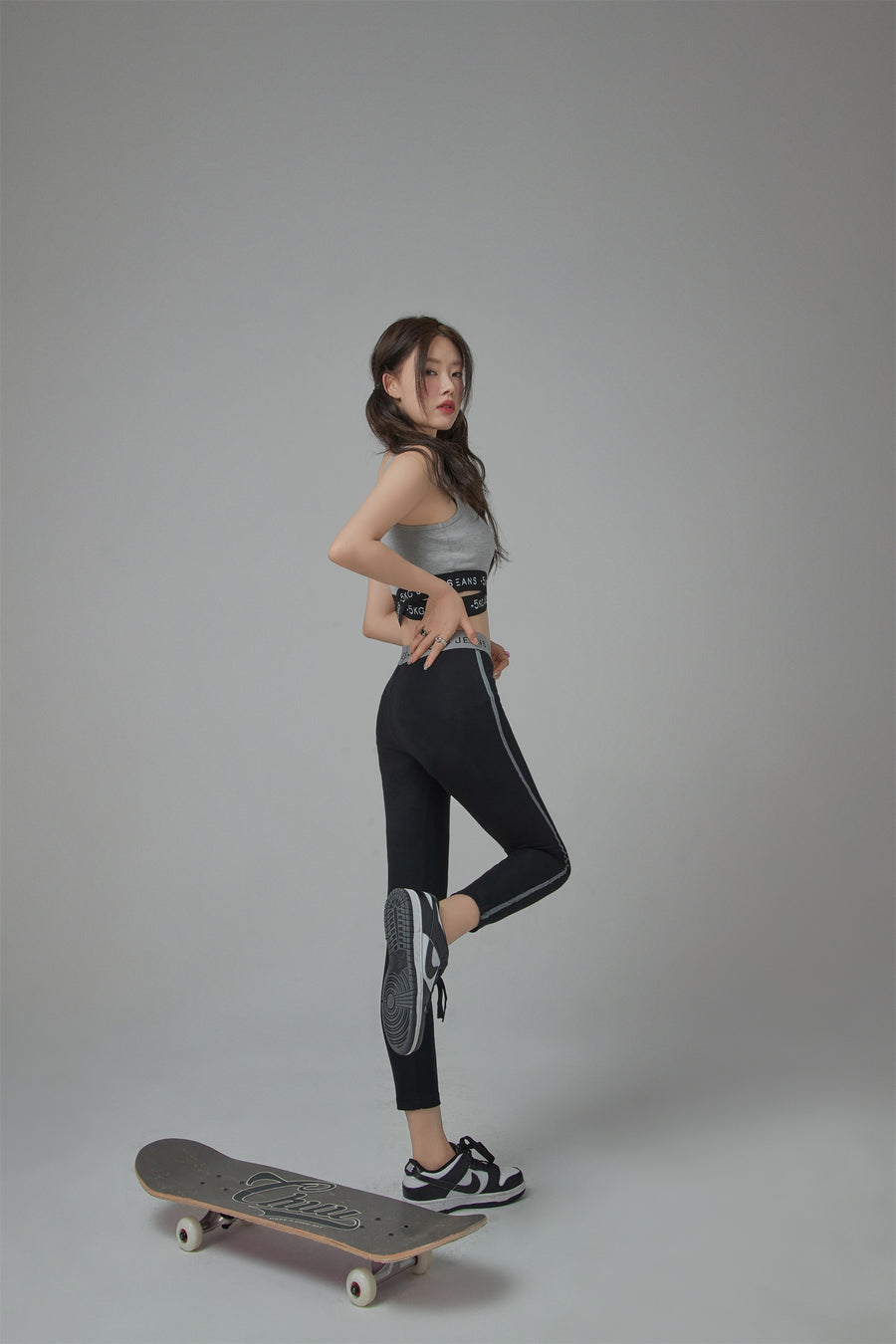 CHUU '-5Kg Jean Waistband Leggings