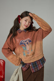 Angel And Devil Vintage Sweatshirt