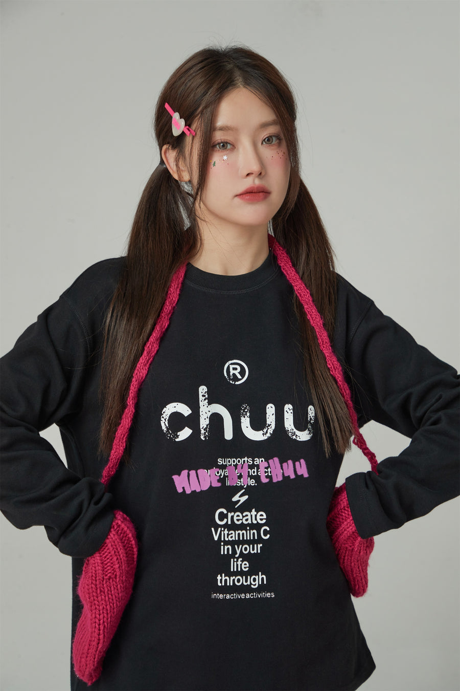 CHUU Colorful Muse Casual Loose Fit T-Shirt