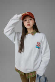 We Have Met Before Chuu Loose Fit Sweatshirt