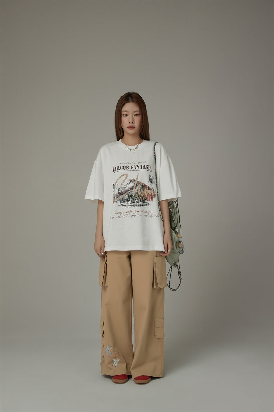 CHUU Wide Cargo Pants