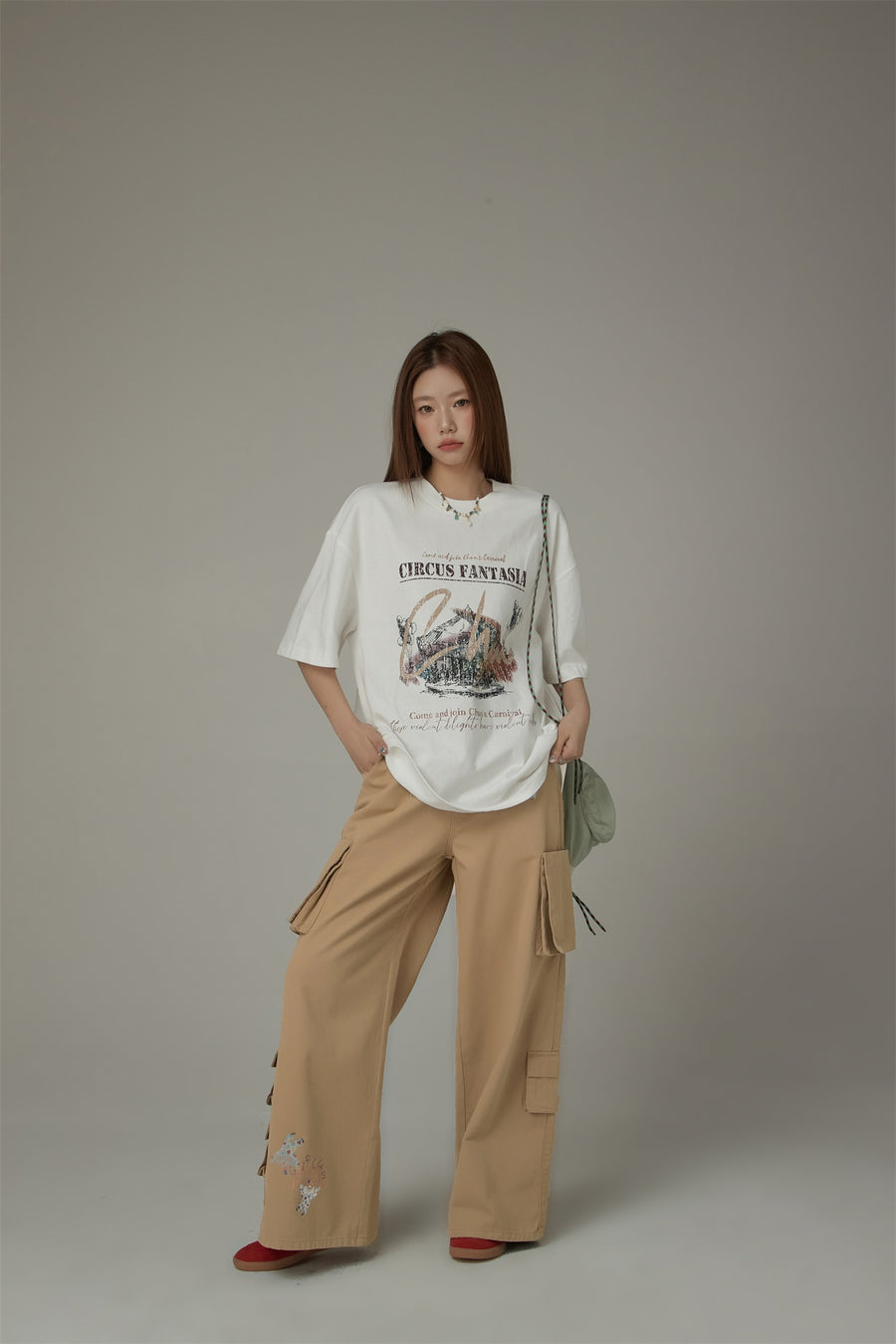 CHUU Wide Cargo Pants