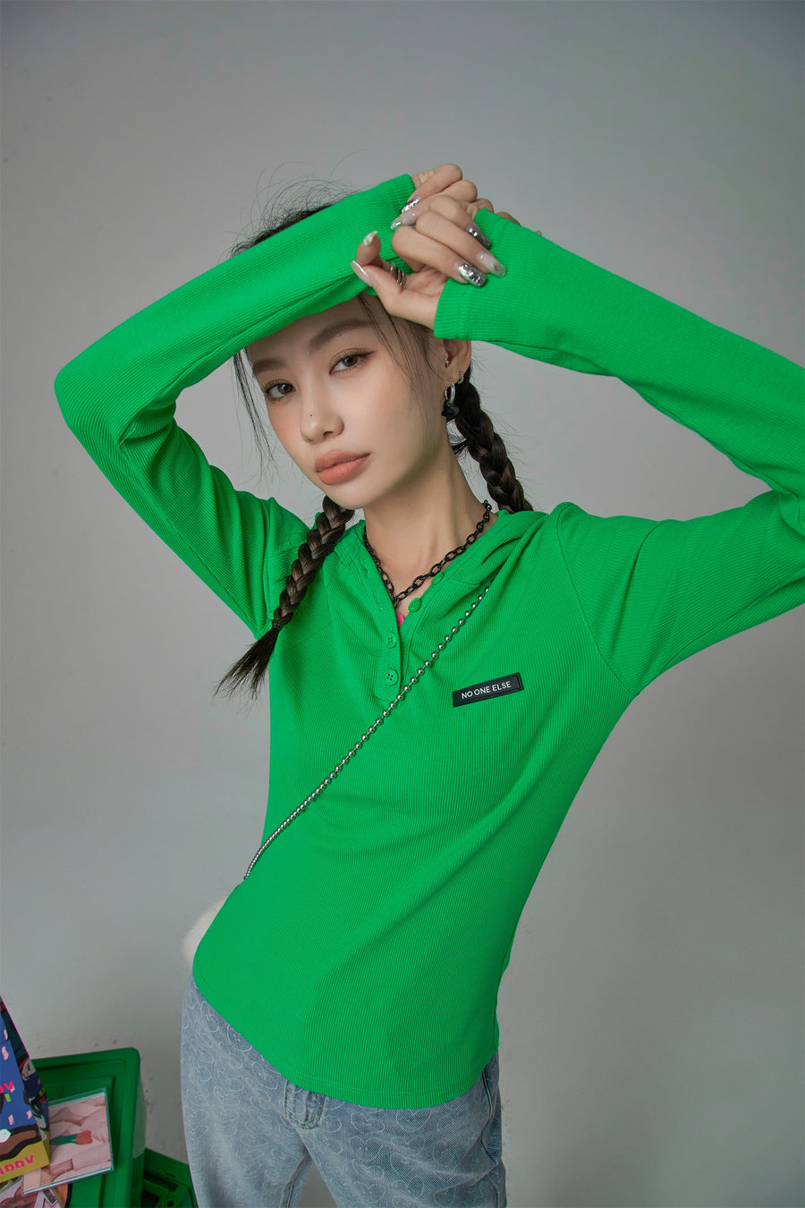 CHUU Thinking For Success Top