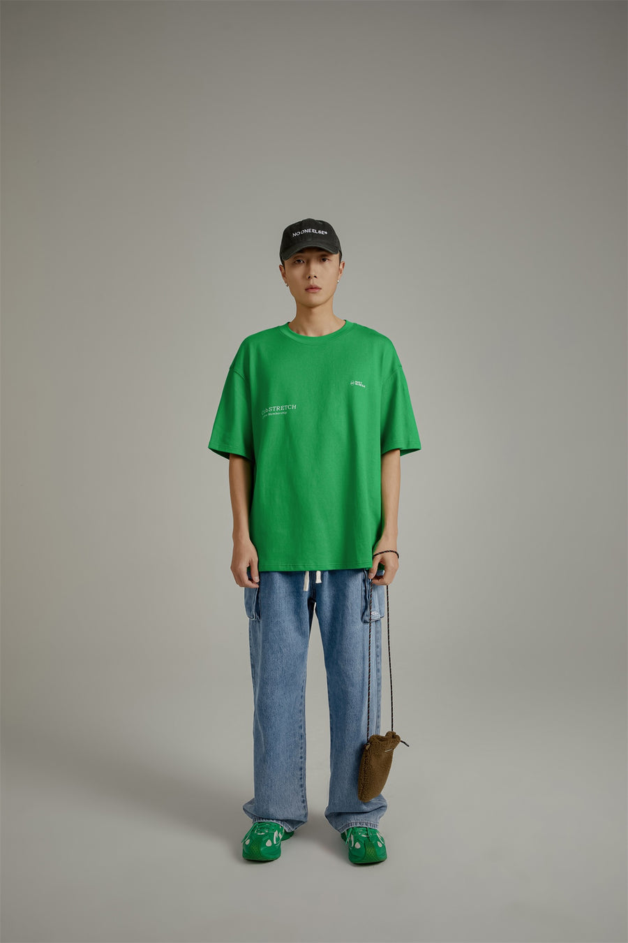 CHUU Club Stretch Box Short Sleeve T-Shirt