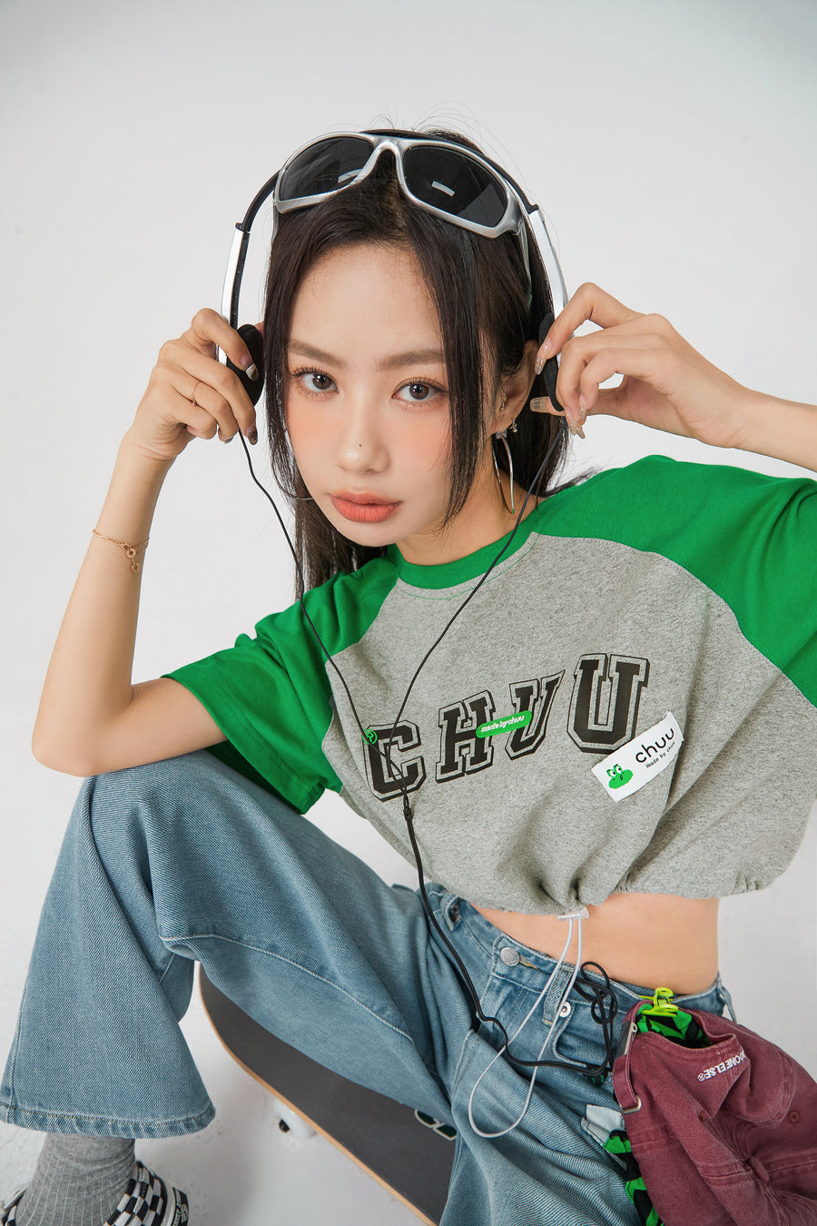 CHUU So Many Cool Possibilities Crop Top