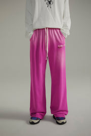 Vintage Gradient Wide Jogger Pants