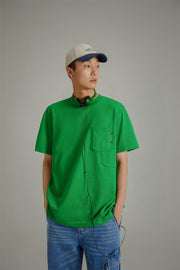 Front Pocket Oversized T-Shirt