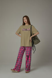 Chuu Baby Logo Cotton Loose Fit T-Shirt