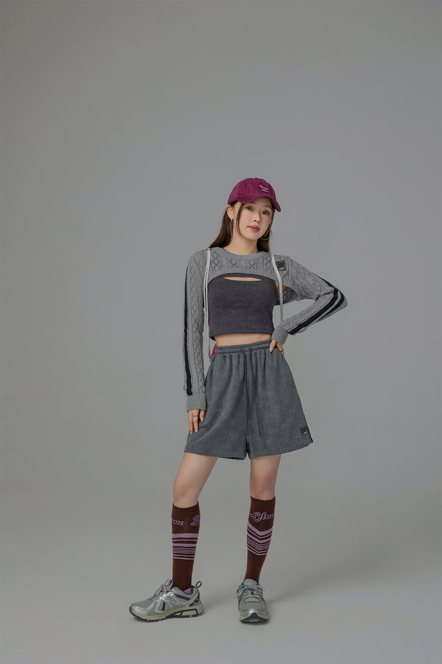 CHUU Rowdy Party Loose-Fit Shorts