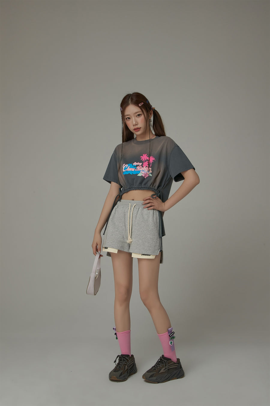 CHUU Chuu Made String Oversized Shorts