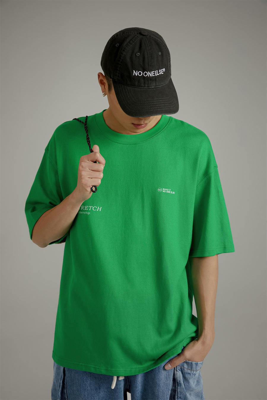 CHUU Club Stretch Box Short Sleeve T-Shirt