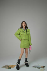 Sweet Chuu Girl Tweed Jacket