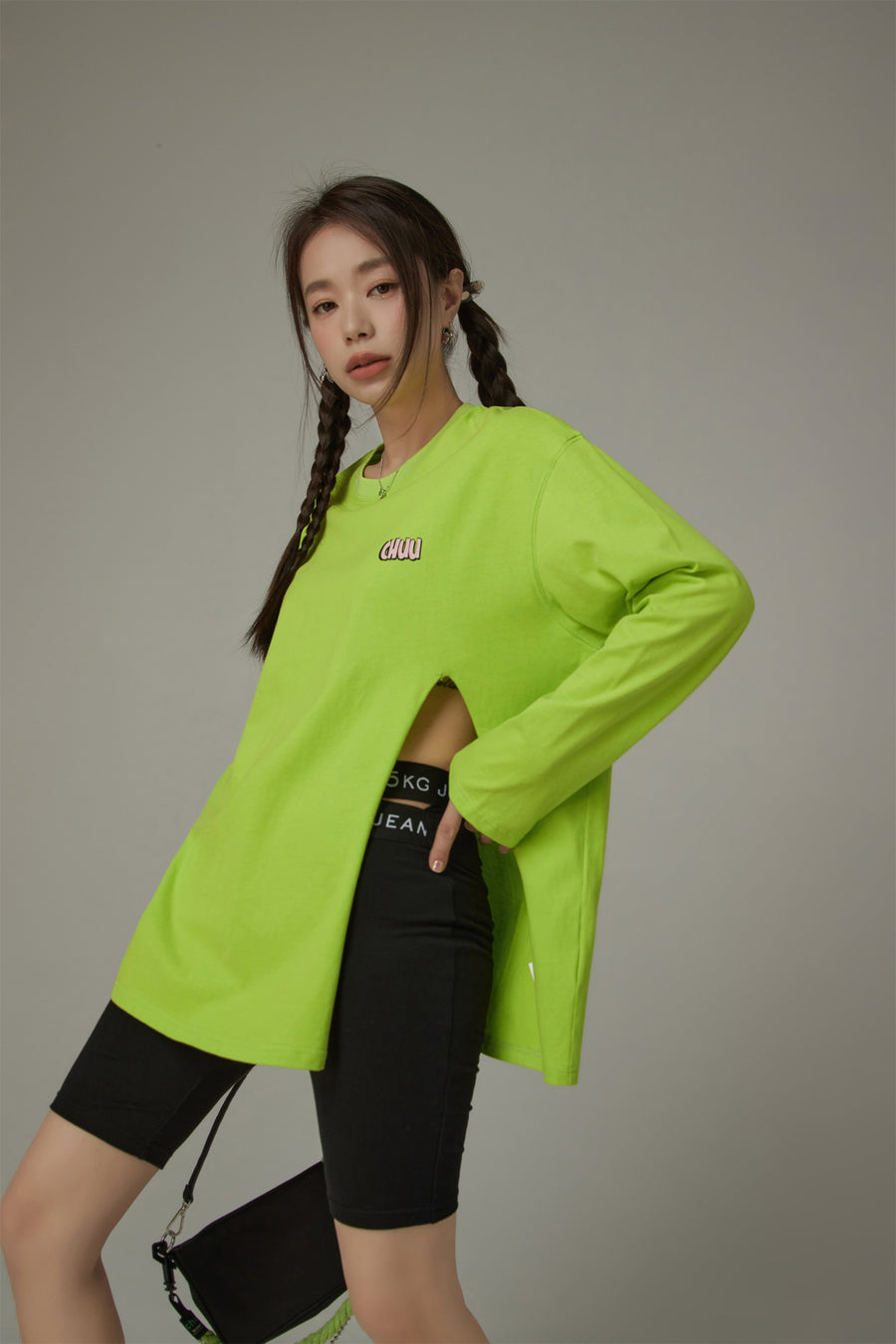 CHUU Split Loose Fit T-Shirt