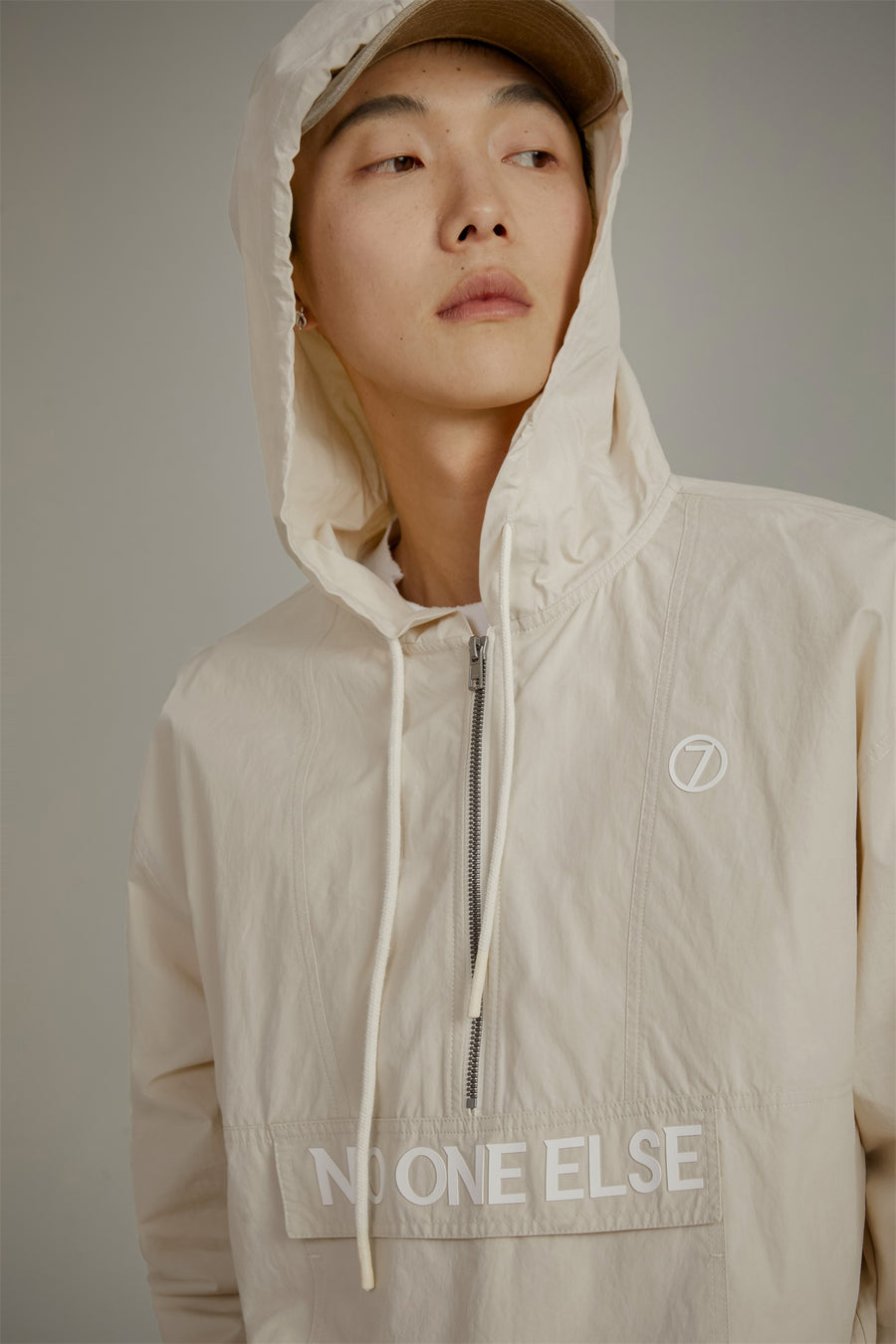 CHUU Loose Fit Hooded Anorak Jacket