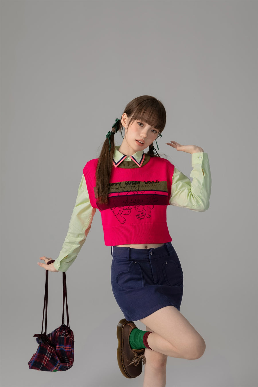 CHUU Bunny Bunny Vest Top