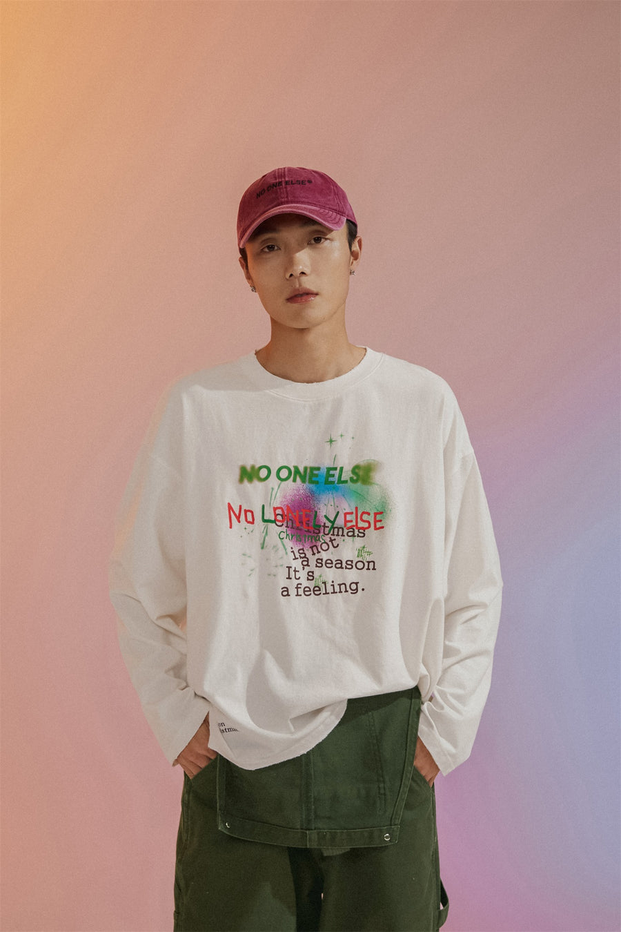 CHUU Loose Fit Christmas T-Shirt