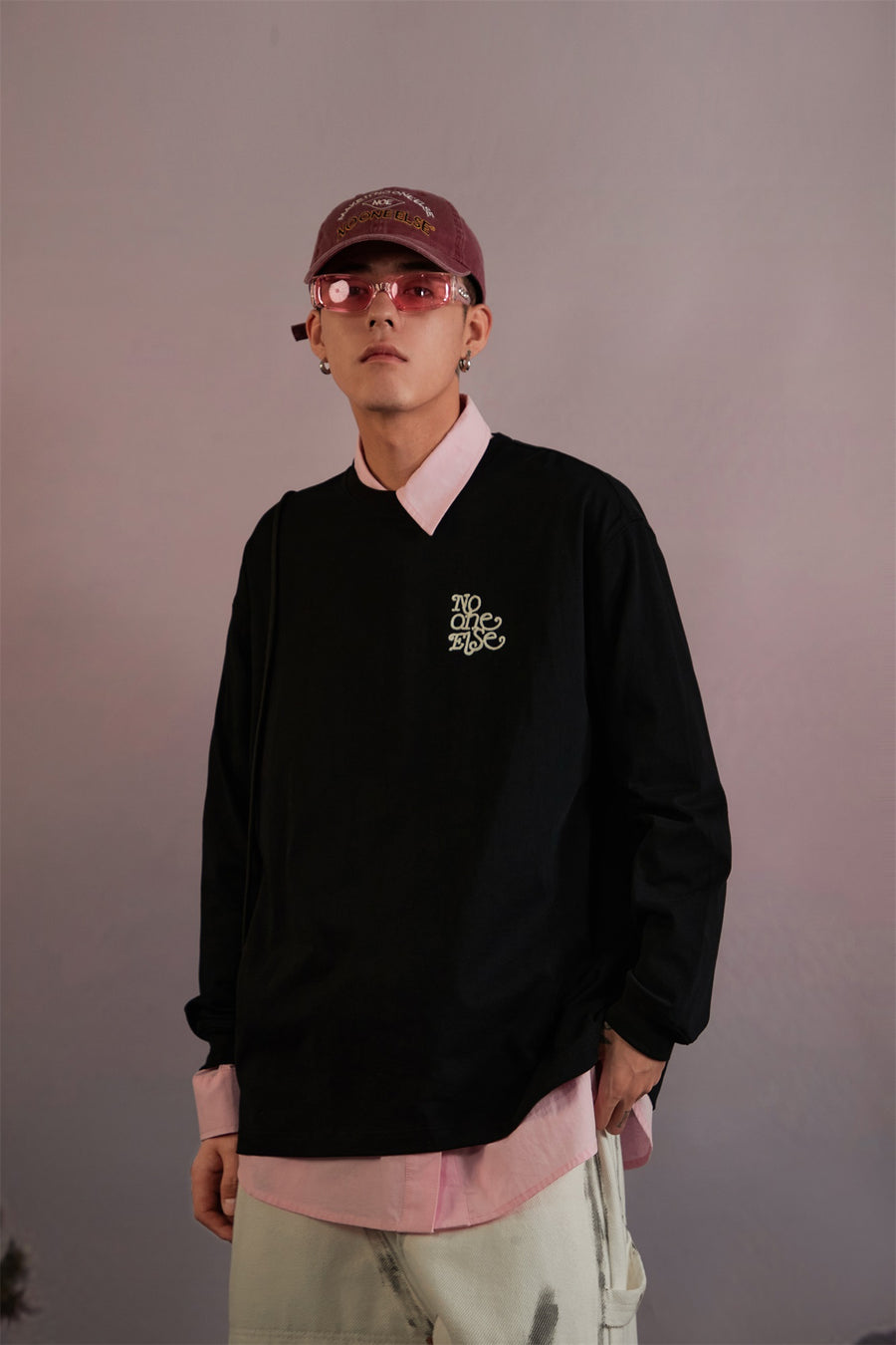 CHUU Noe Logo Long Sleeve T-Shirt